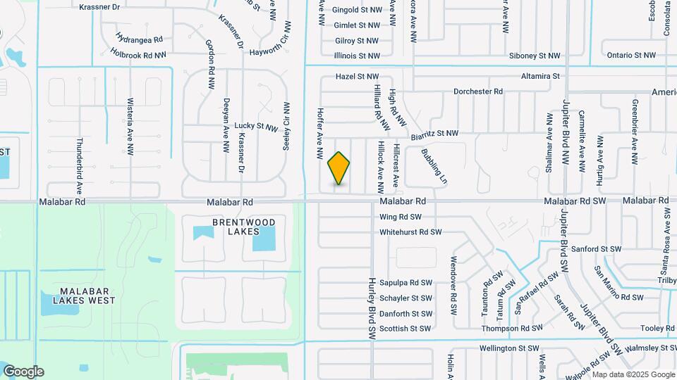 107 Hearthside Ave NW Mapa y Detalles de la Ubicación
