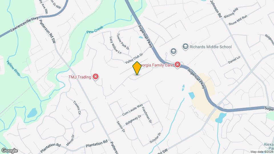 1653 Broomfield Way Mapa y Detalles de la Ubicación