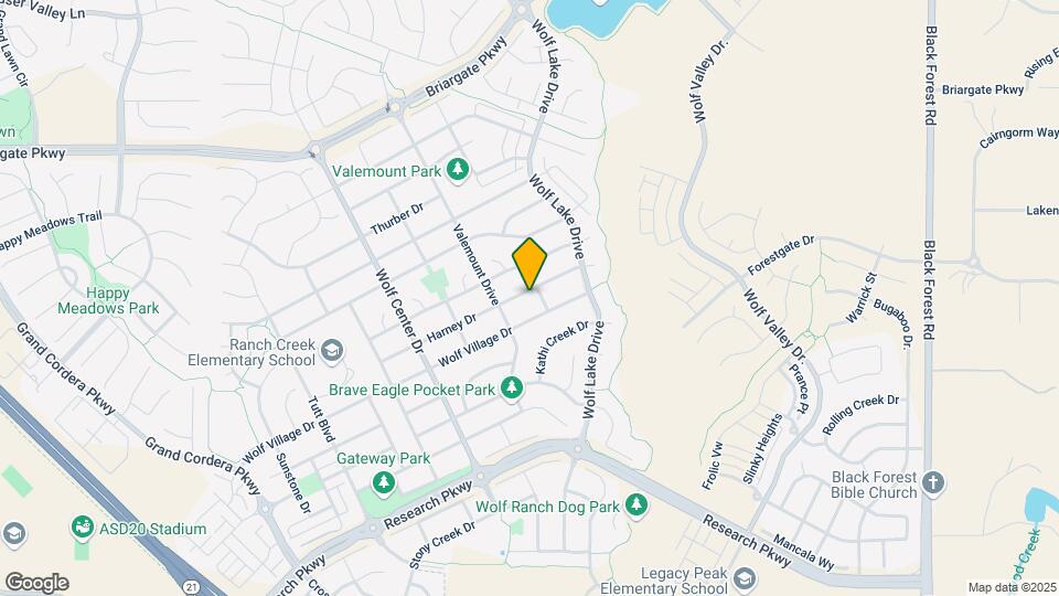 6159 Harney Dr Mapa y Detalles de la Ubicación