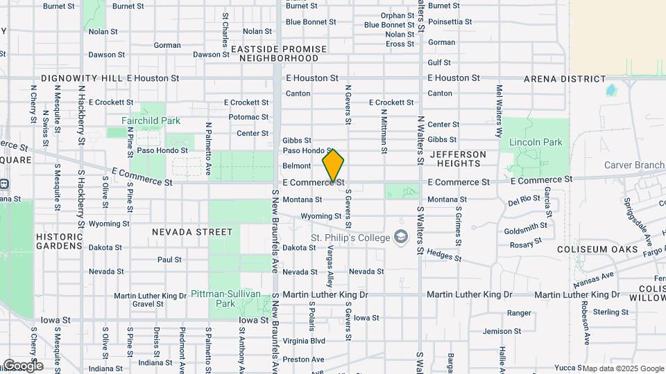 2330 E Commerce St Map and Location Details