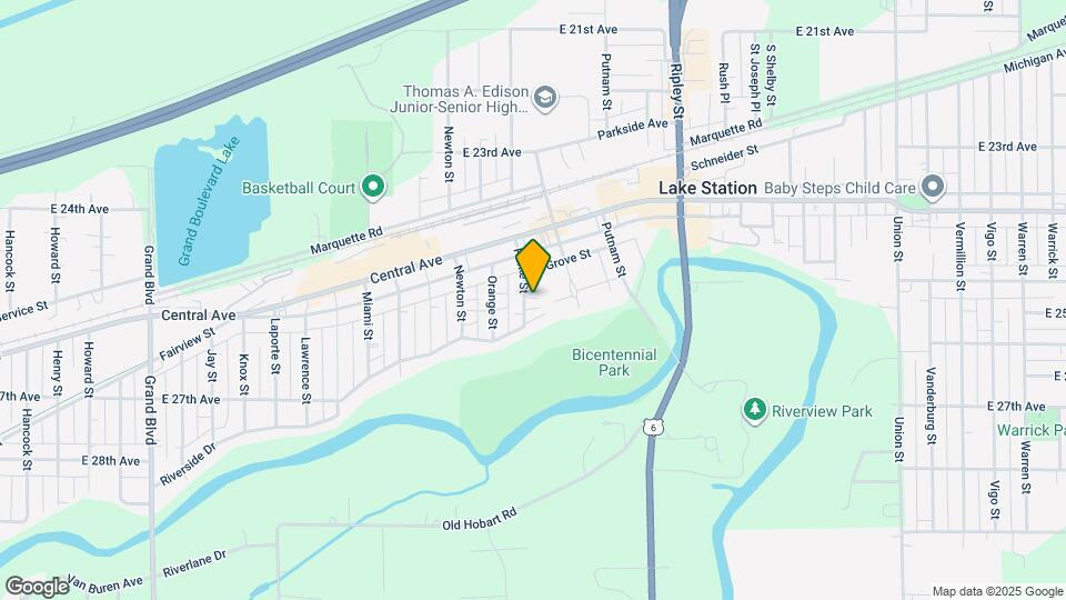 2525 Parke St Map and Location Details