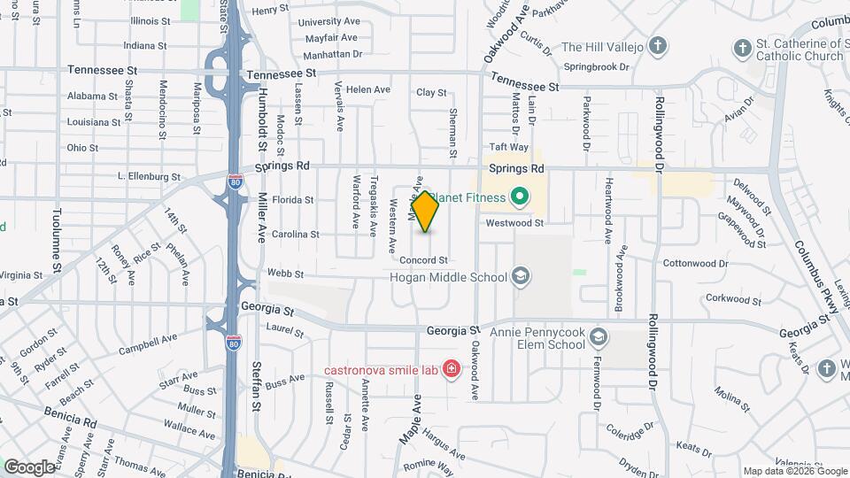 1019 Caldwell Ave Map and Location Details