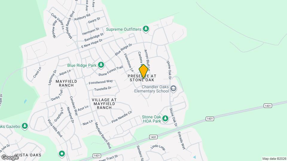 4003 Mayfield Cave Trail Map and Location Details