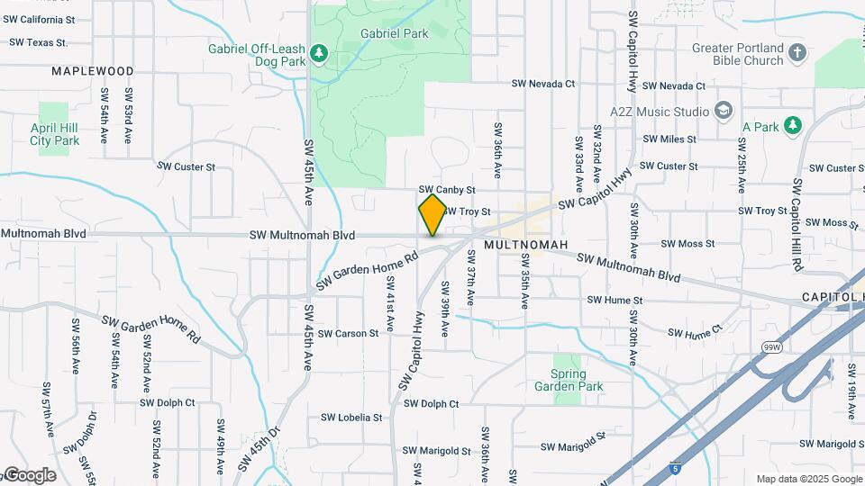 Multnomah Garden Apartments Map and Location Details