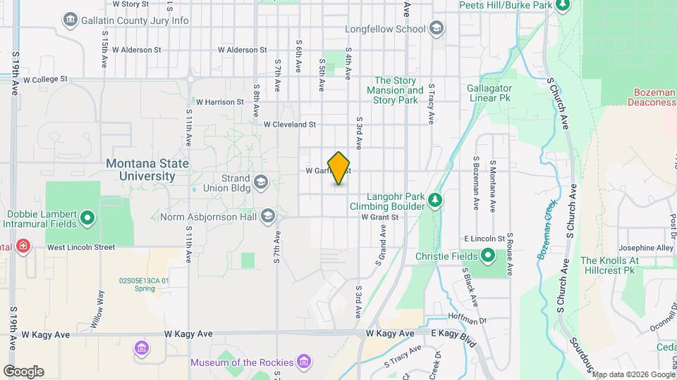 411 W Hayes St, Unit 411-1/2 Map and Location Details