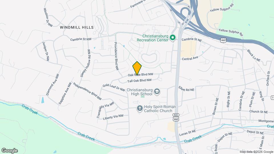 700 Oak Tree Blvd NW Map and Location Details