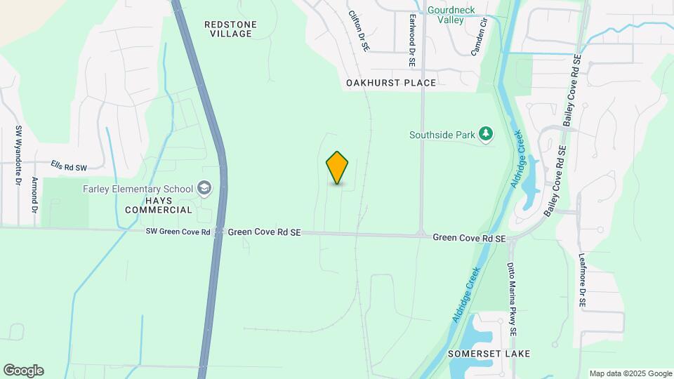 325 Green Cove Rd SE Map and Location Details