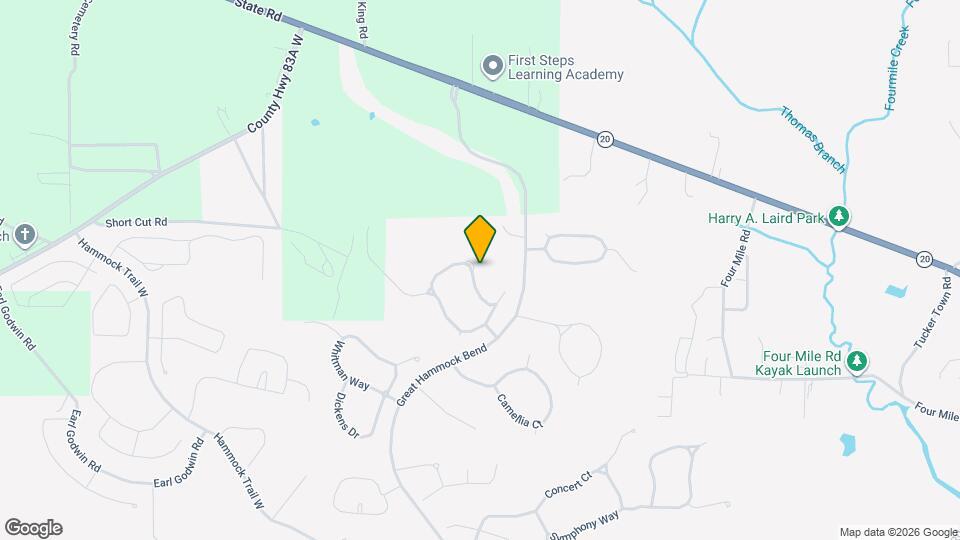 208 Windchime Way Map and Location Details