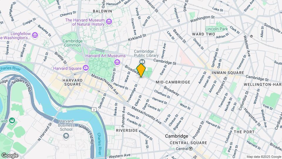 54 Trowbridge St Map and Location Details