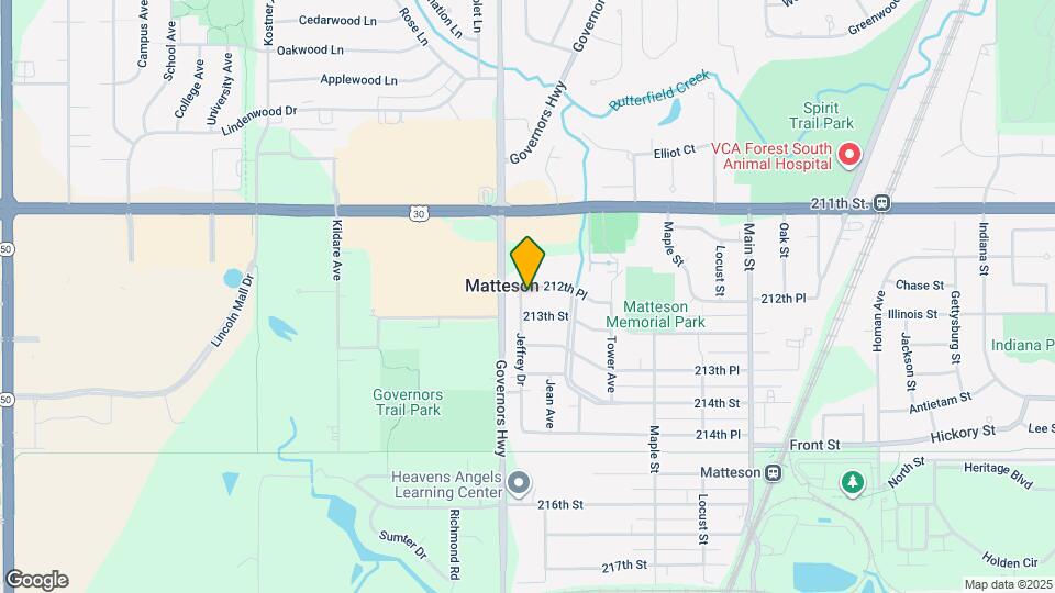 21227 Jeffrey Dr Map and Location Details