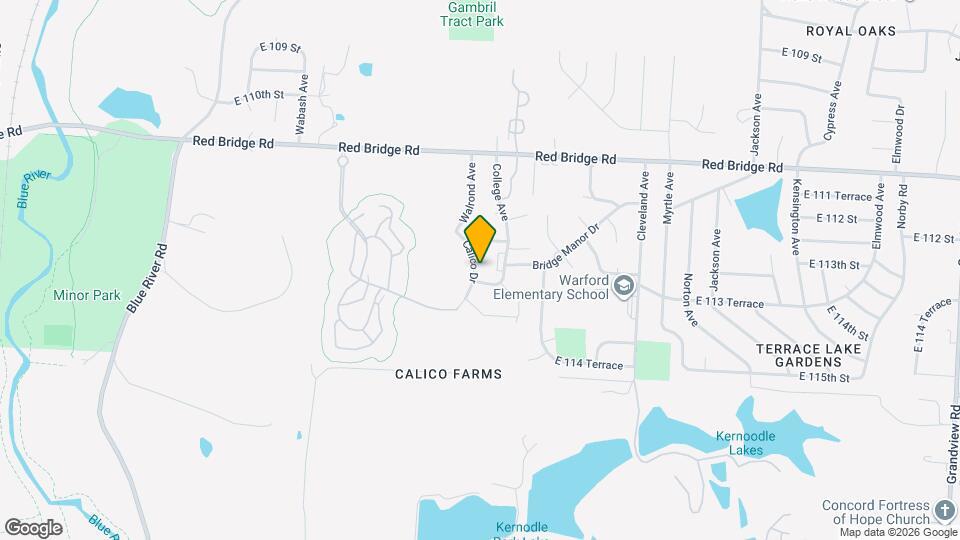 11255 Calico Dr Map and Location Details