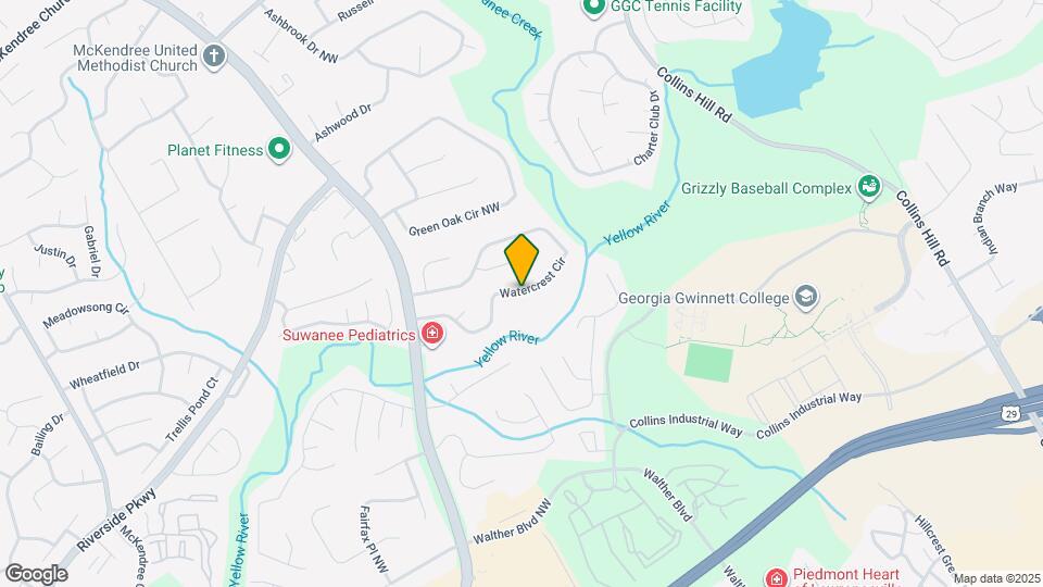 1575 Watercrest Cir Map and Location Details