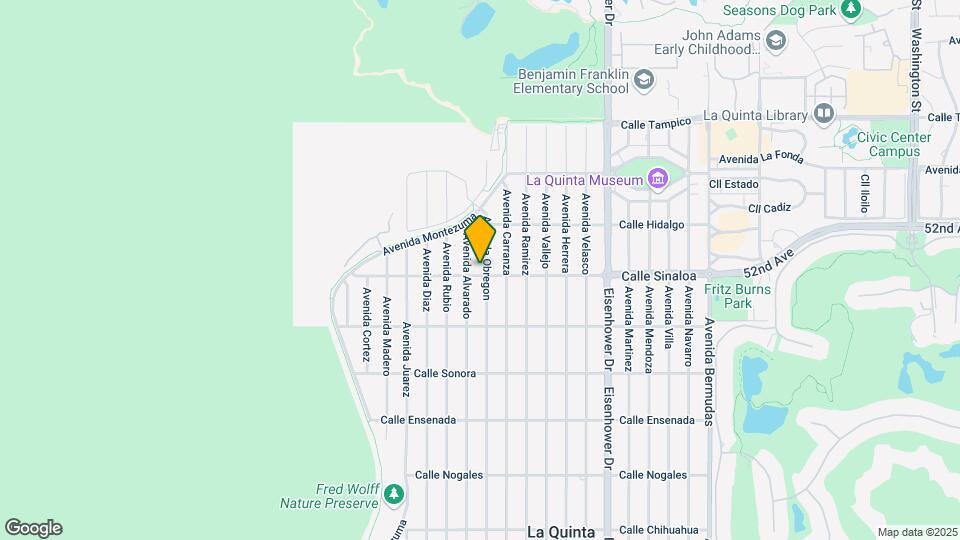 51735 Avenida Obregon Map and Location Details