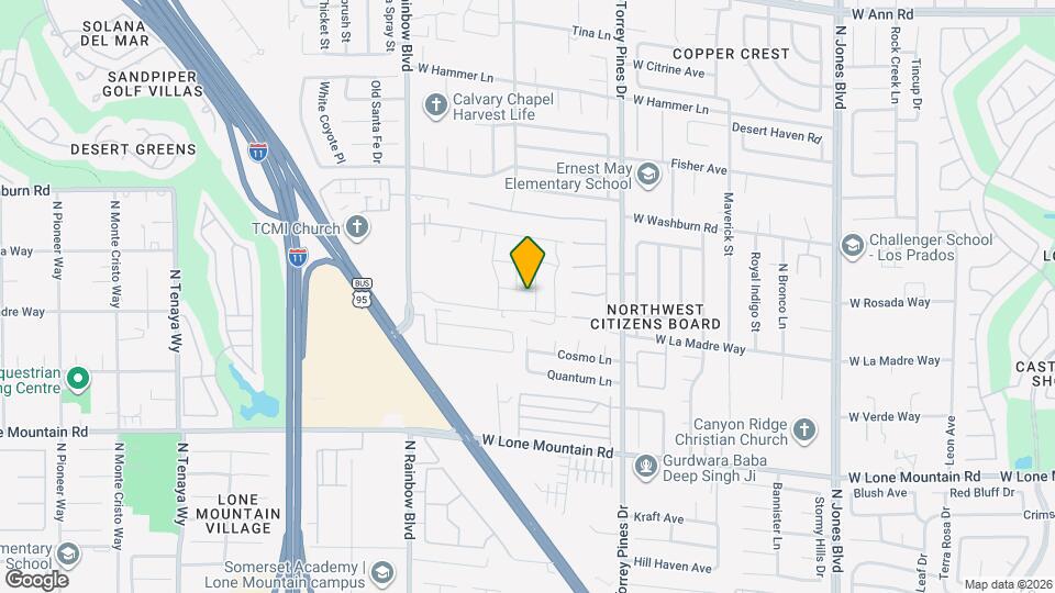 6475 Perch Coo Ave Map and Location Details