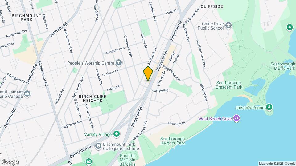 2238 Kingston Rd Map and Location Details