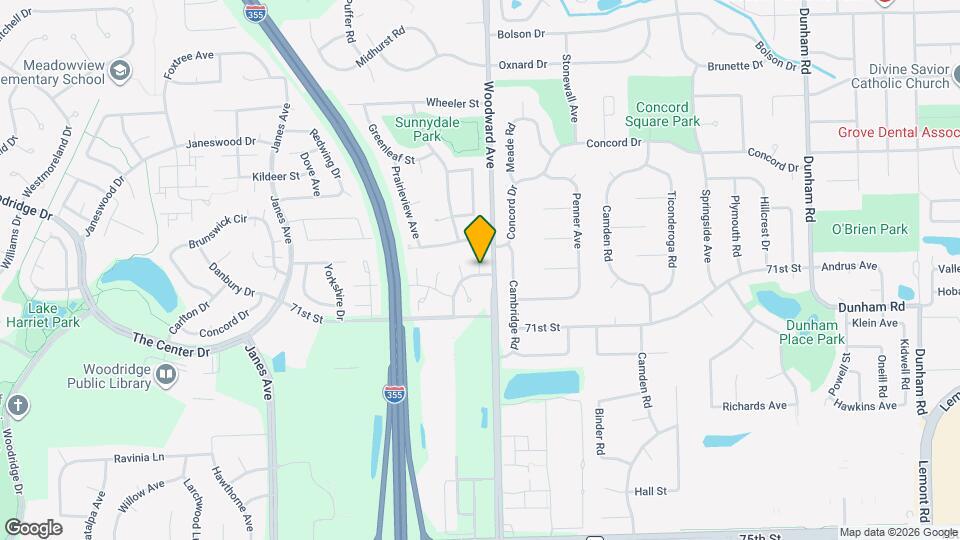 7030 Barrington Ct Map and Location Details