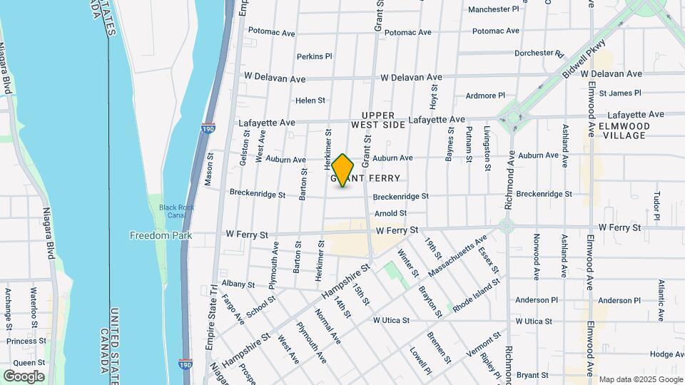 258 Breckenridge St Map and Location Details