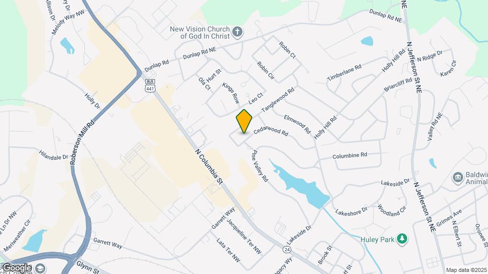 1763 Cedarwood Rd Map and Location Details