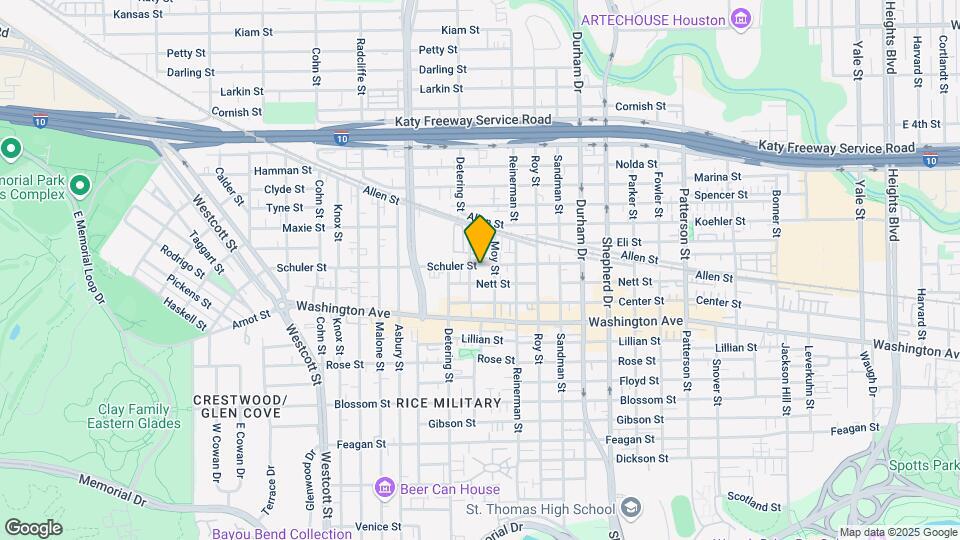 5239 Schuler St Map and Location Details