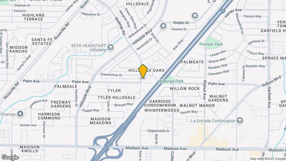 5600 Walerga Rd Map and Location Details