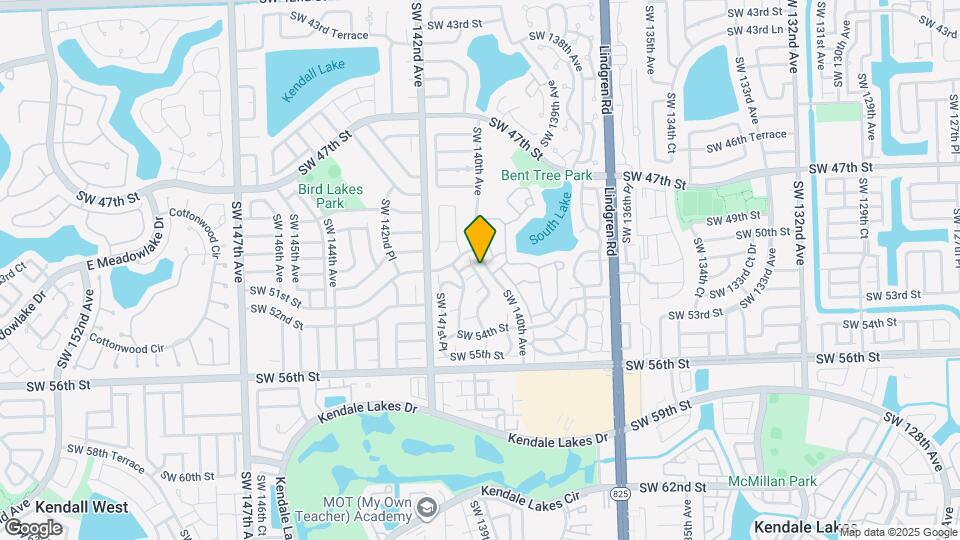 5145 SW 140th Pl Map and Location Details