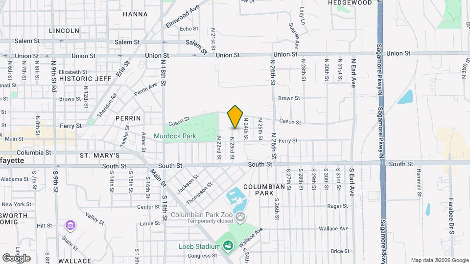 327 N 23rd St Map and Location Details