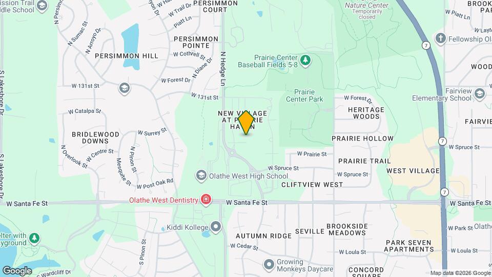 1920 W Surrey St Map and Location Details