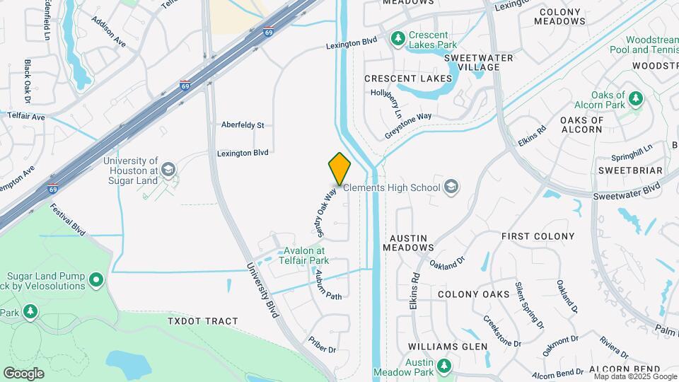 2515 Sentry Oak Way Map and Location Details