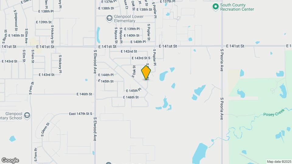 14504 S Poplar St Map and Location Details