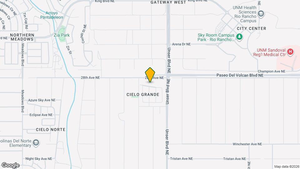 1952 Mesa Grande Loop NE Map and Location Details