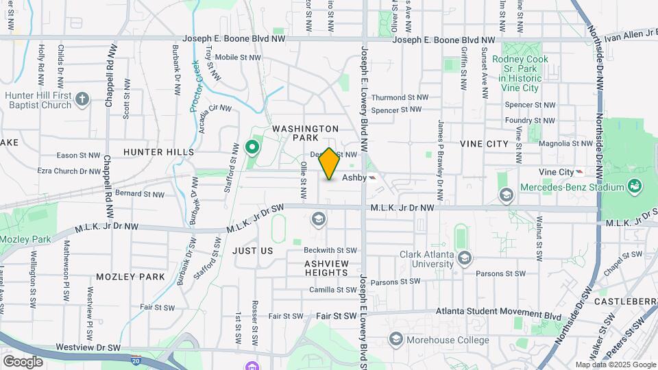 983 Harwell St NW Map and Location Details