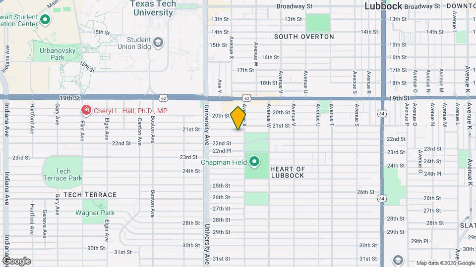 2405 21st St Map and Location Details