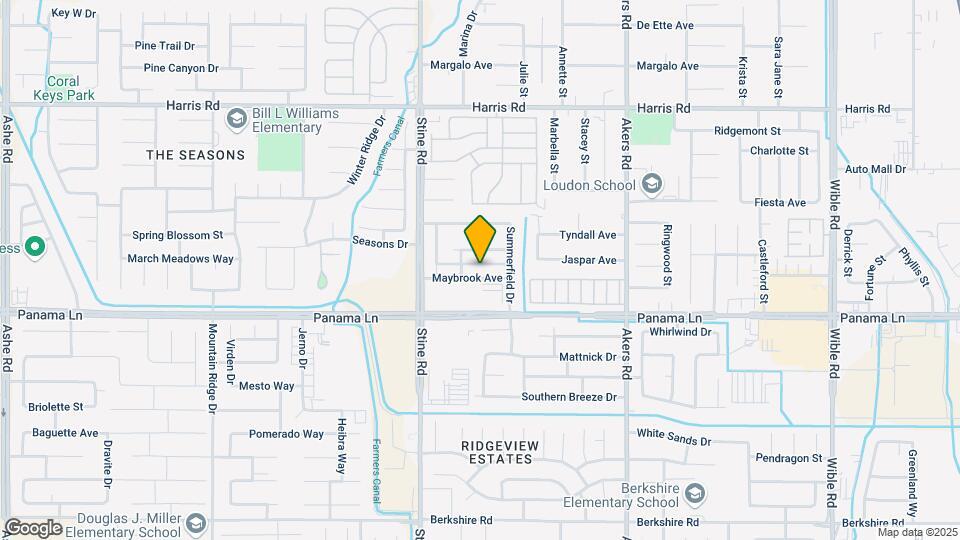 4608 Maybrook Ave Map and Location Details