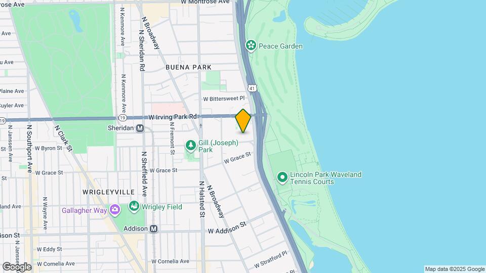 630 W Sheridan Rd Map and Location Details