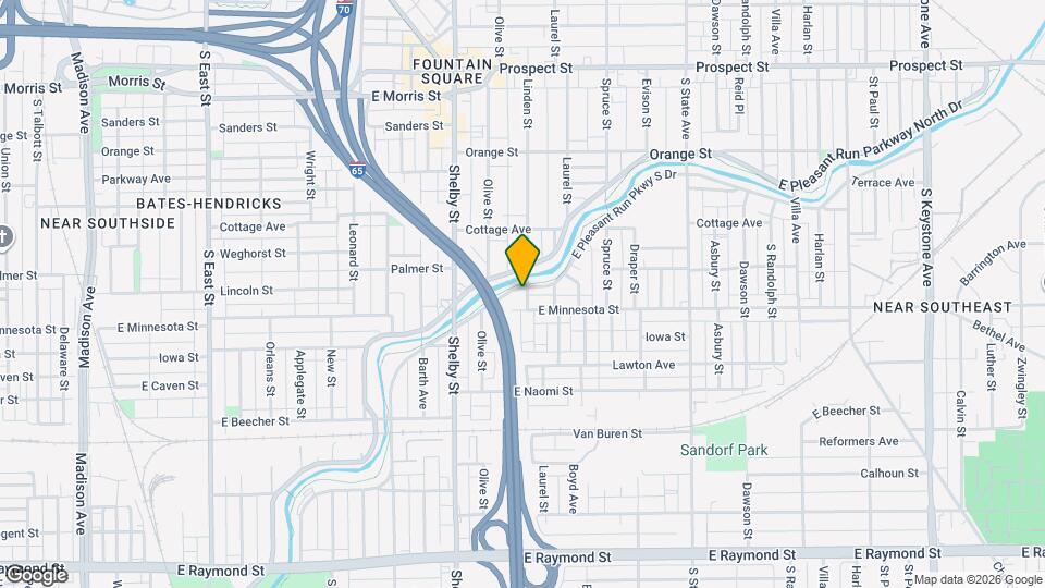 1237 E Pleasant Run Pkwy S Dr Map and Location Details