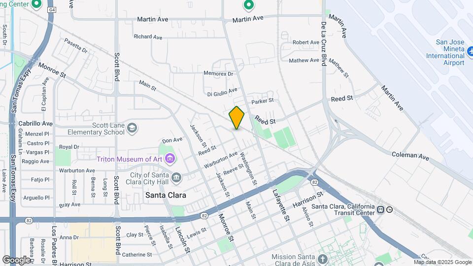 1915 Washington St Map and Location Details