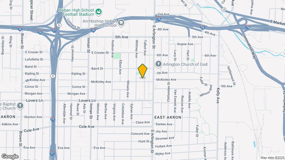 570 Talbot Ave Map and Location Details