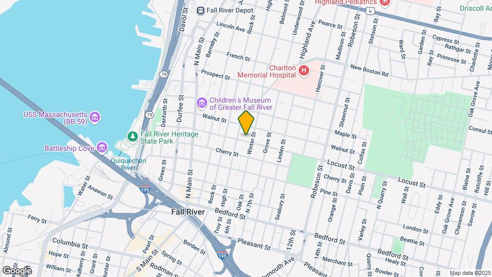 466 Locust St, Unit 2 Map and Location Details