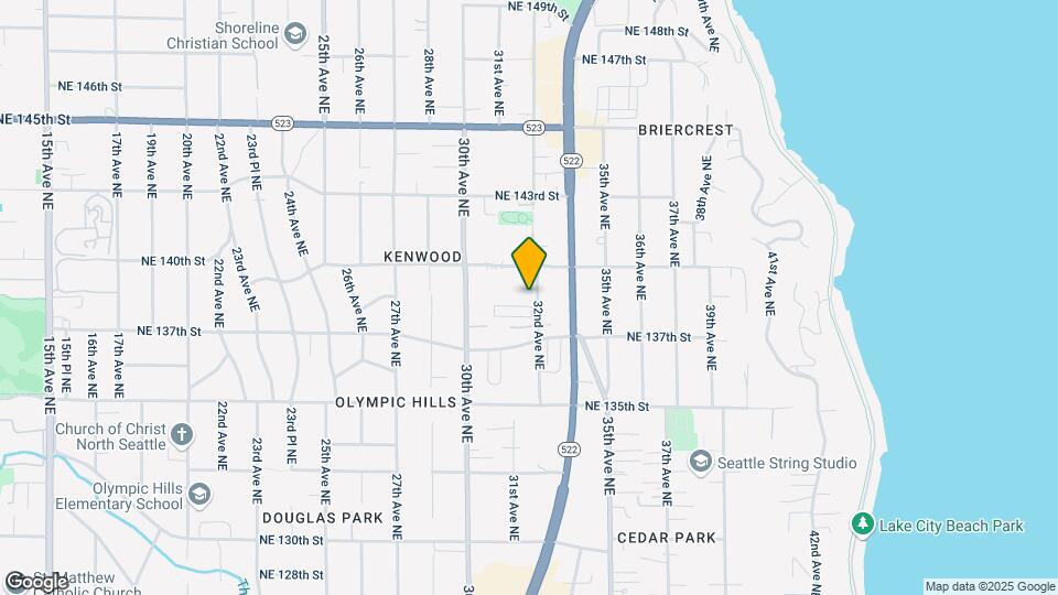 13737 NE 32nd Ave Map and Location Details
