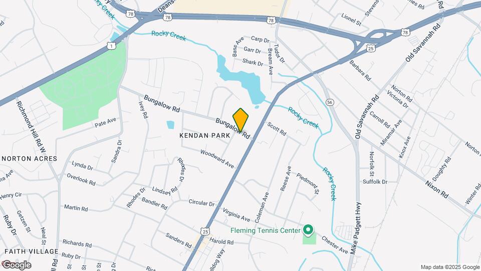 2237 Bungalow Rd Map and Location Details