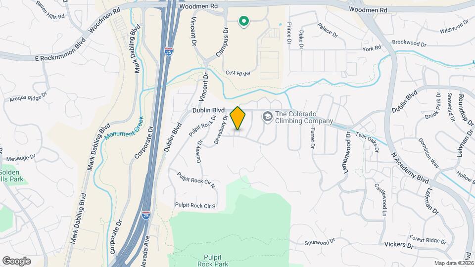 6415 Yvonne Way Map and Location Details