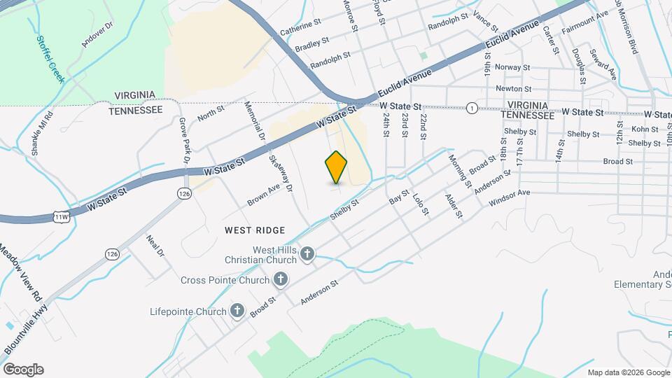 235 Carson Ln Map and Location Details