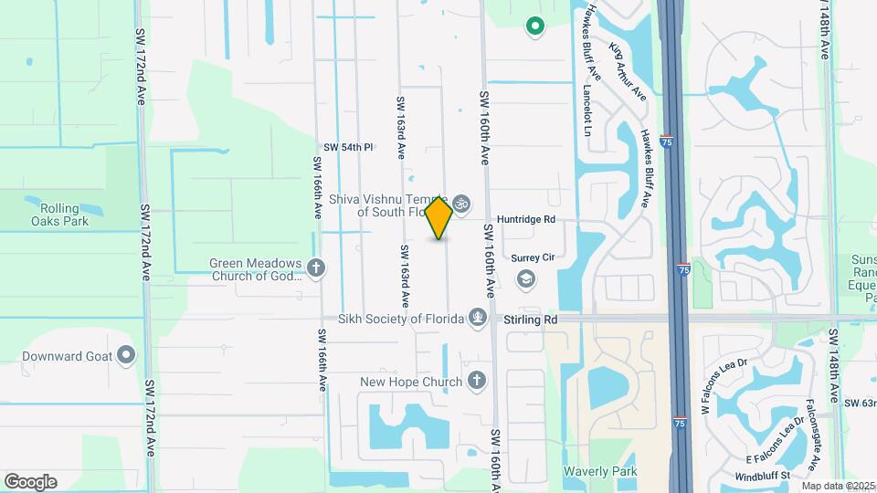5741 SW 162nd Ave Map and Location Details