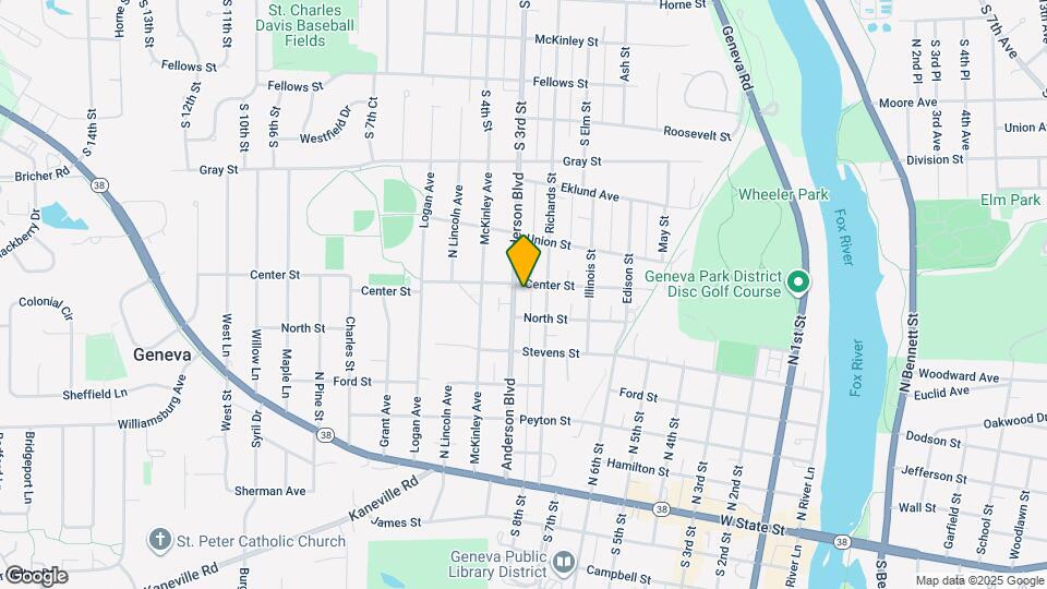 521 Anderson Blvd Map and Location Details