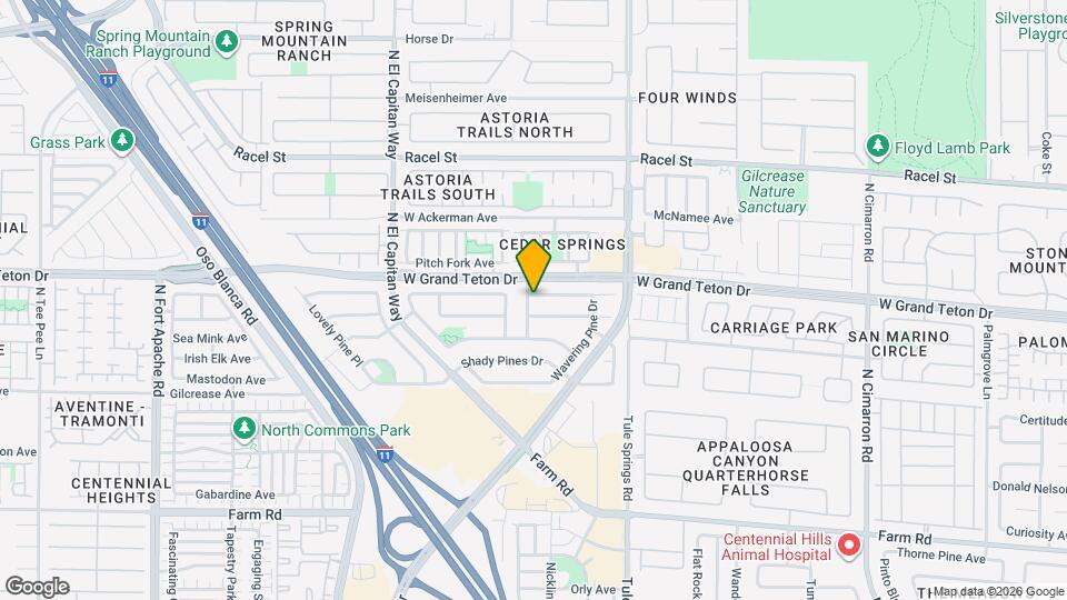 8557 Timber Pine Ave Map and Location Details