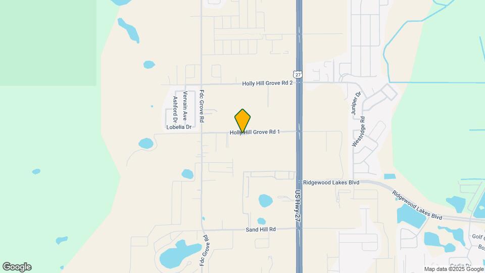 2541 Holly Hill Grove Rd 1 Map and Location Details