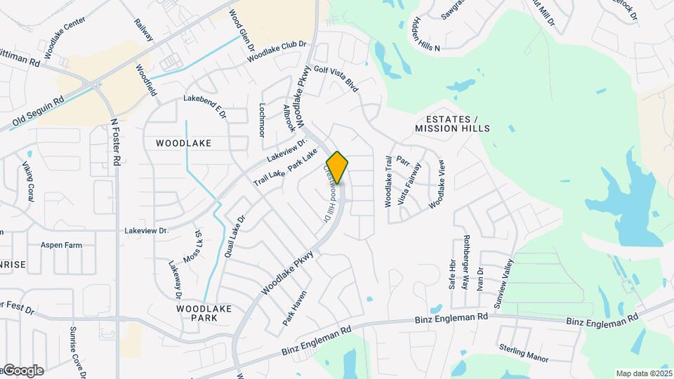 5016 Crestwood Hill Dr Map and Location Details