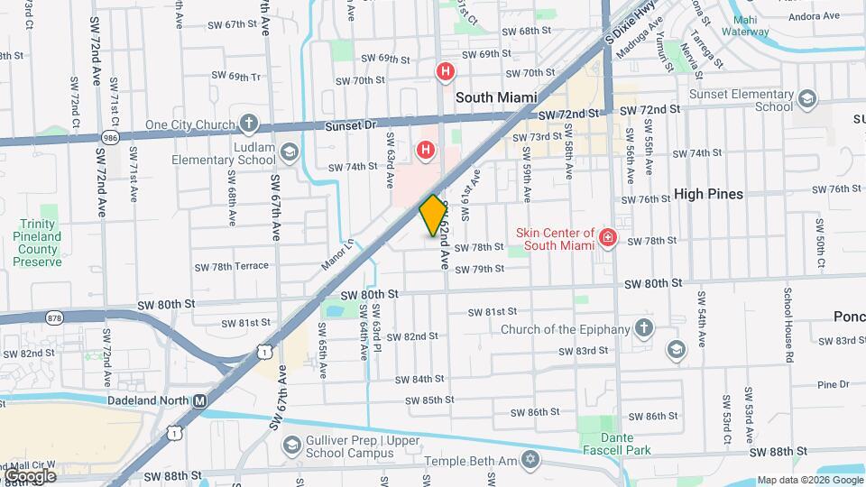 6217 SW 78th St Map and Location Details
