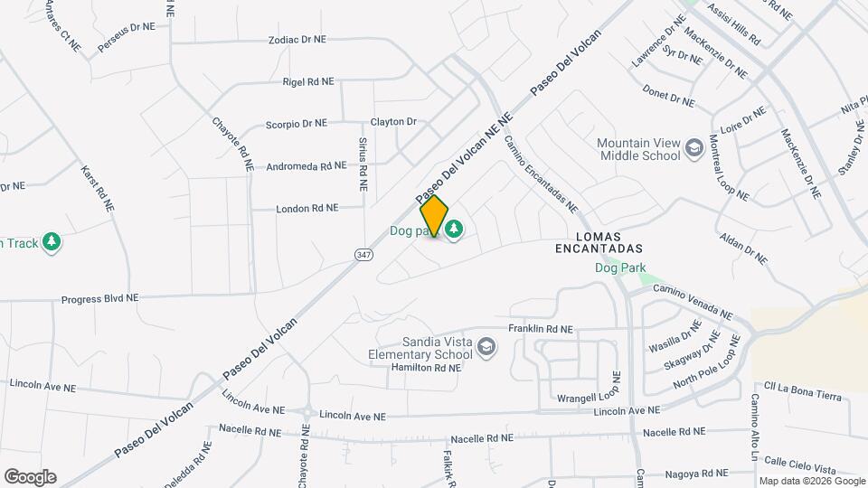 5208 Bullseye Rd NE Map and Location Details