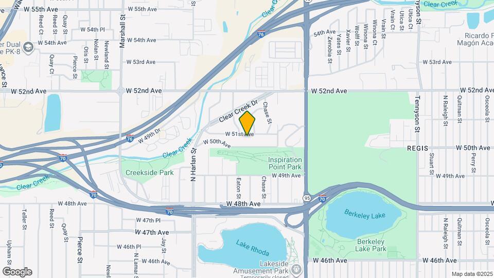 5670 W 51st Ave Map and Location Details